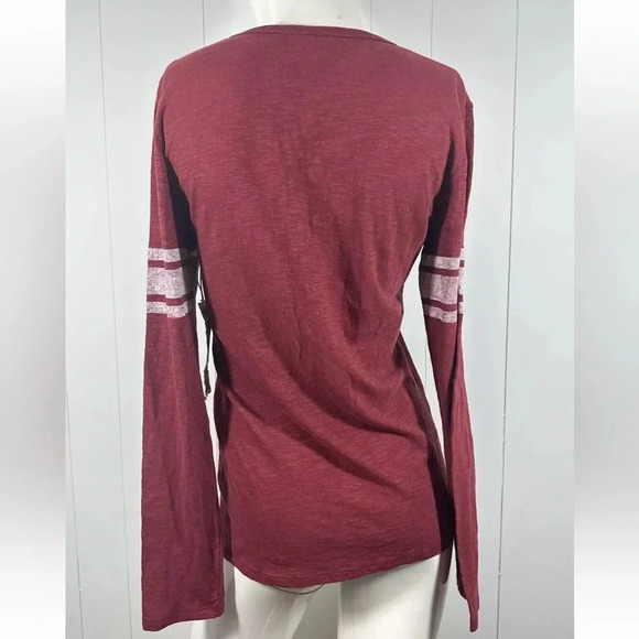 47 Brand Women's Long Sleeve Shirt top Cotton Size Large - Picture 3 of 5